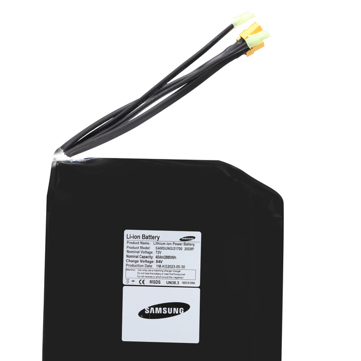 Batería Estándar 72V 36Ah/Batería Samsung 72V 40Ah Osprey