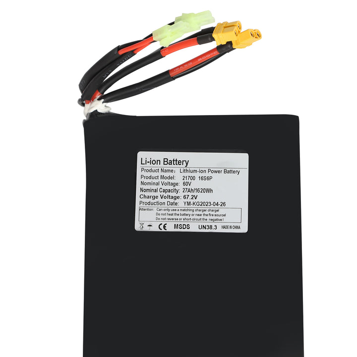 Li-on batteri 60V 31.5AH/Samsung Li-on Battery 60V 30AH X11+