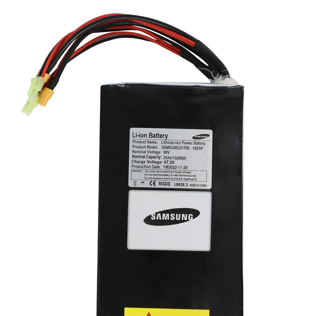 Standardbatterie 60 V 22,5 Ah <tc>Hawk</tc>&M10/Samsung Batterie 60V 25AH <tc>Hawk</tc>