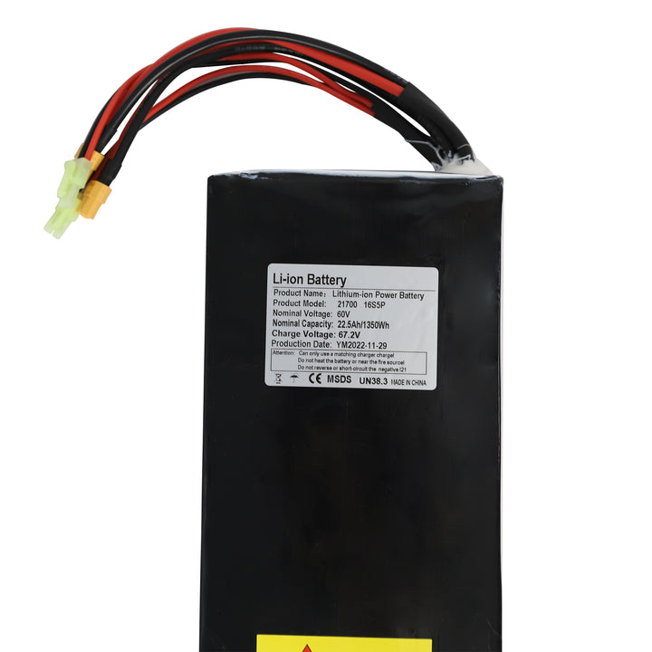 Standardbatterie 60 V 22,5 Ah <tc>Hawk</tc>&M10/Samsung Batterie 60V 25AH <tc>Hawk</tc>