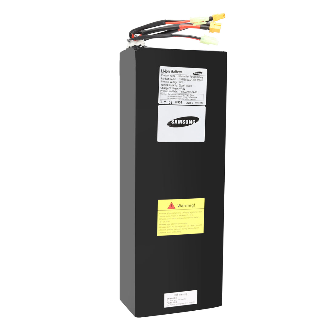 Bateria Samsung 60V 30Ah/Bateria padrão 60V 27Ah <tc>Hawk Pro</tc>